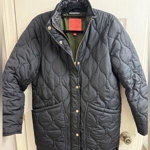 J.Crew Signature Puffer - Black - M (Tall)